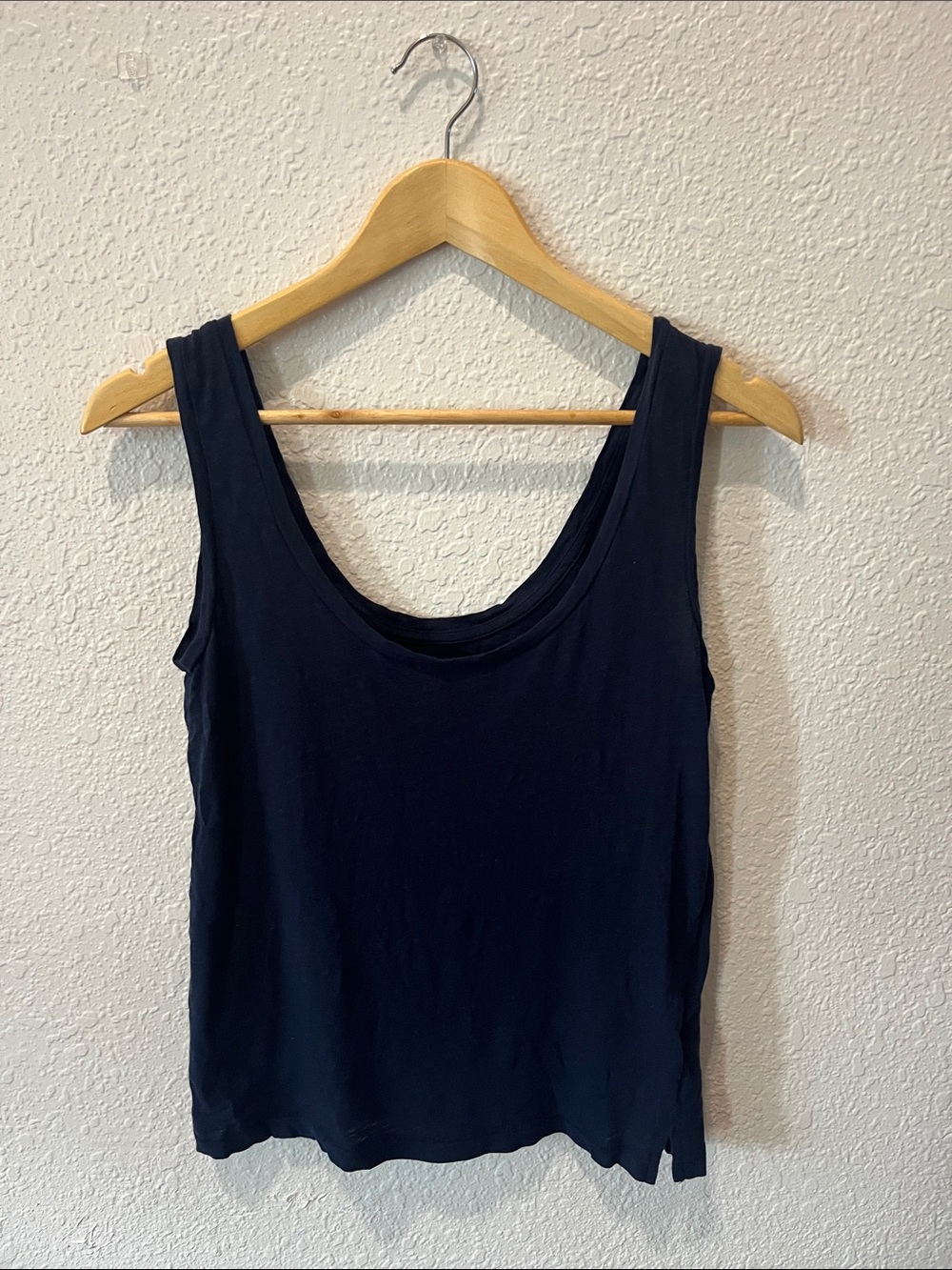 J. Crew Women's Navy Scoop-Neck Tank